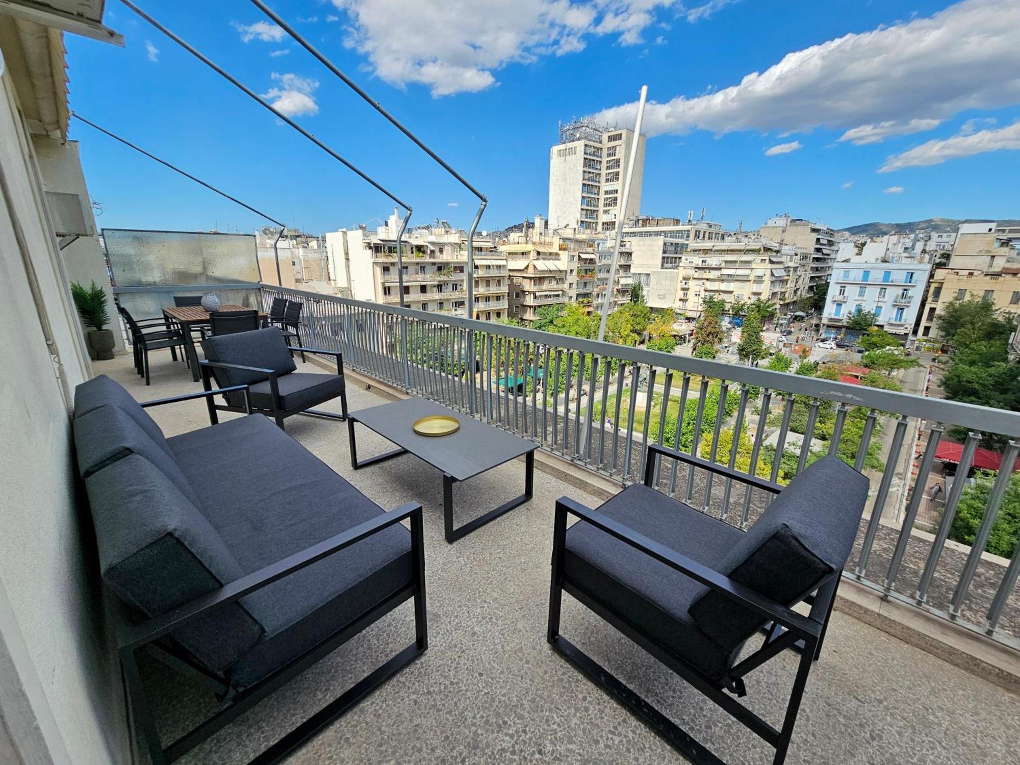 Victoria Capitan Apartments Athen Exterior foto