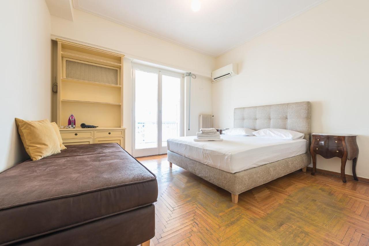 Victoria Capitan Apartments Athen Exterior foto