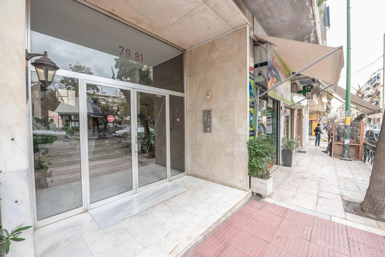 Victoria Capitan Apartments Athen Exterior foto