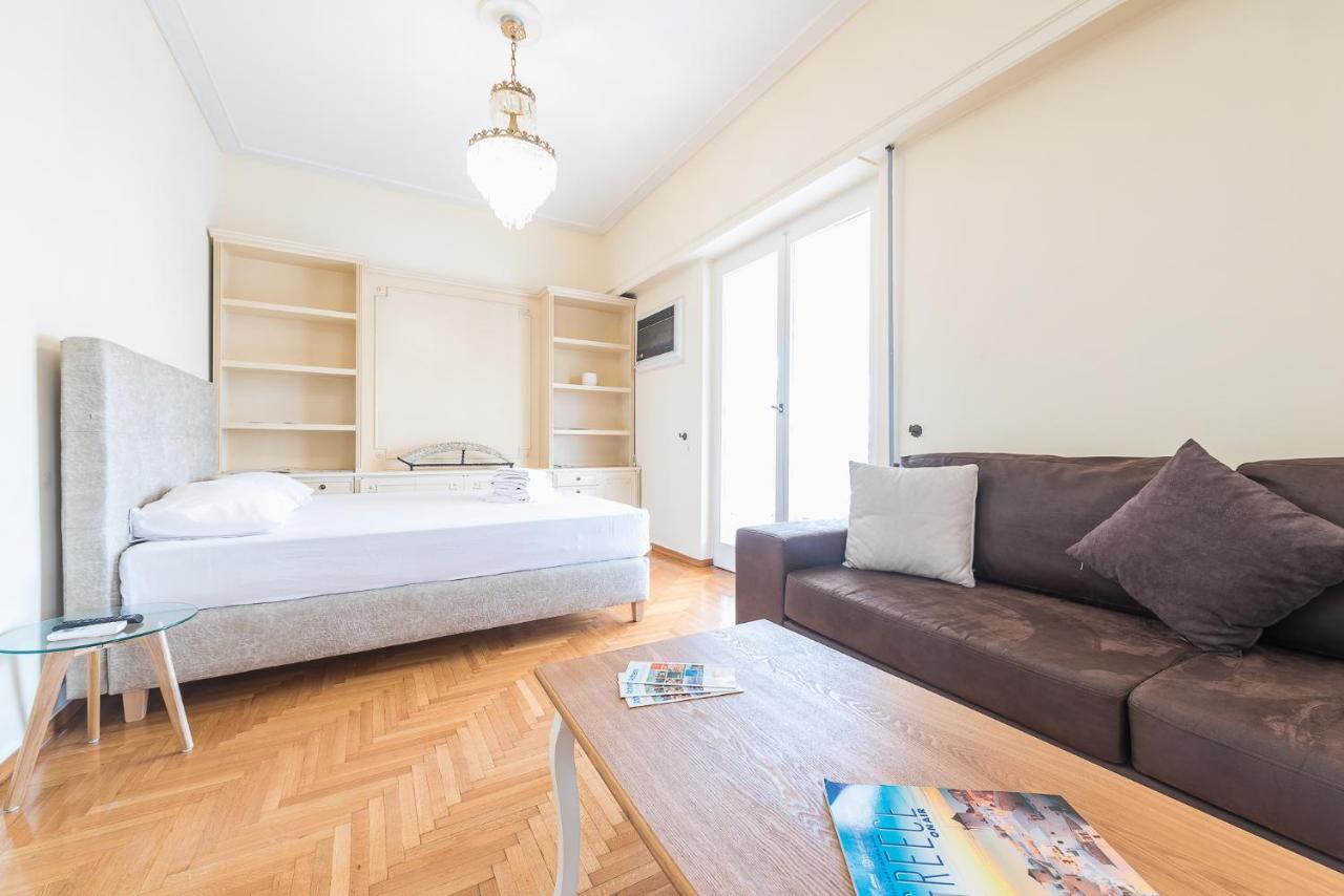 Victoria Capitan Apartments Athen Exterior foto