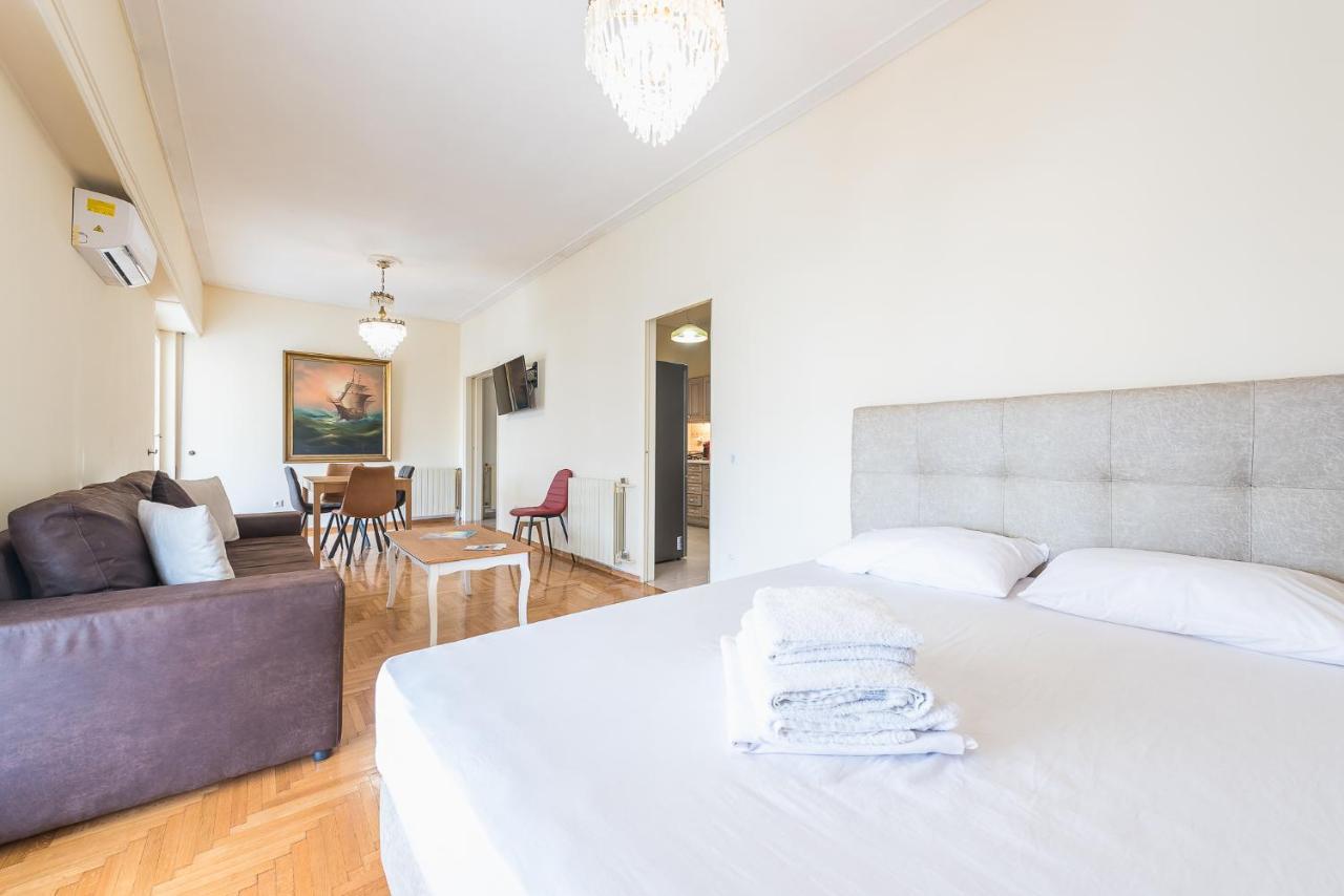 Victoria Capitan Apartments Athen Exterior foto